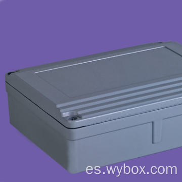 Caja superior de aluminio resistente de aluminio para electrónica Caja de aluminio impermeable AWP078 con tamaño 250 * 190 * 92 mm